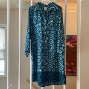 Anne  Klein Retro Printed Dress